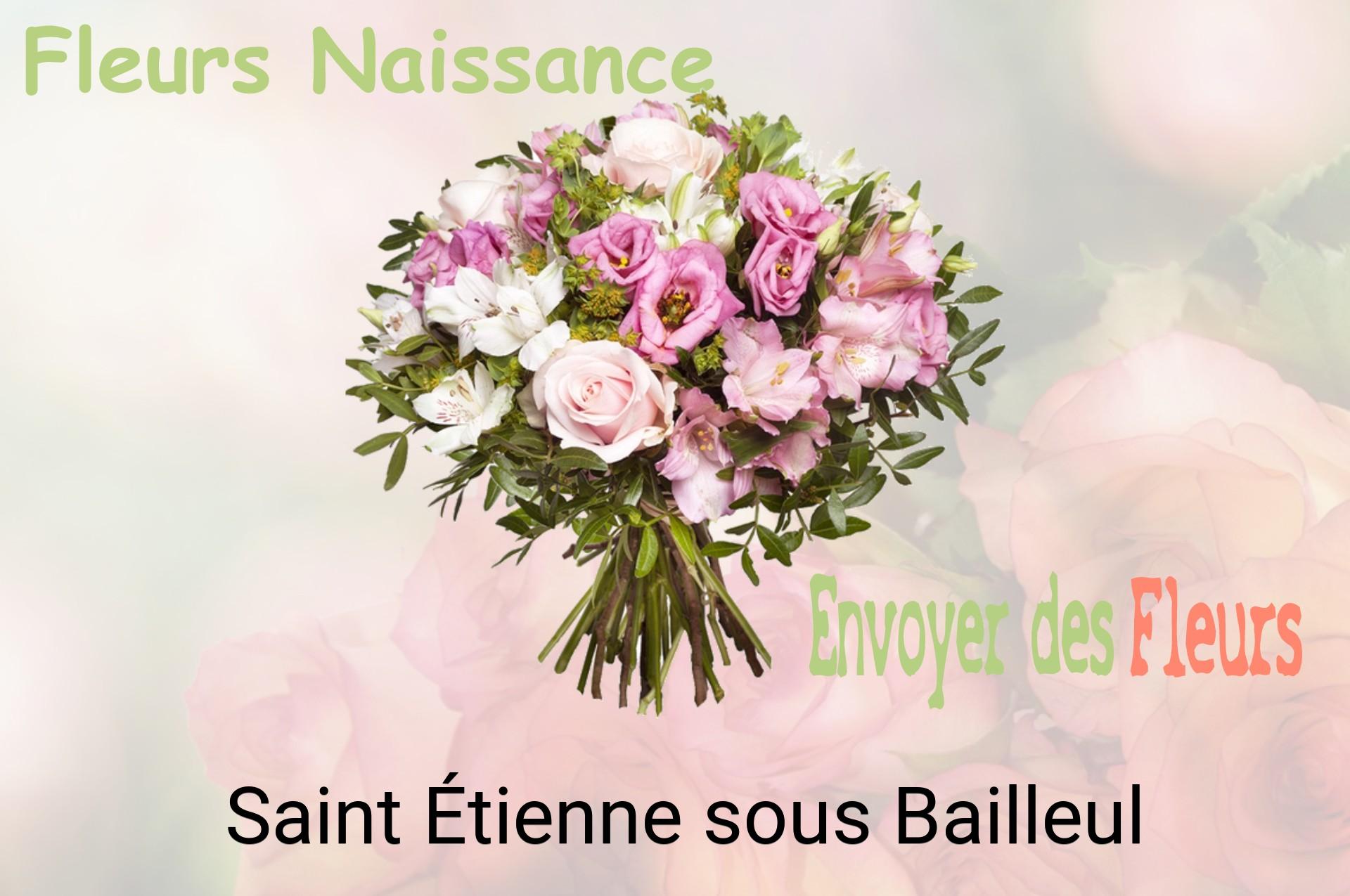 Bouquet de fleurs de naissance livré à Saint-Étienne-sous-Bailleul