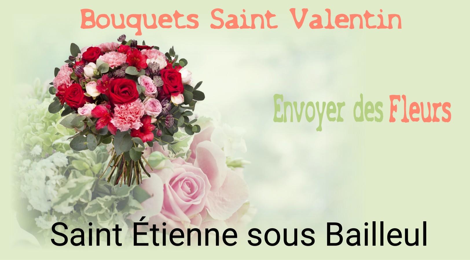 Roses de Saint-Valentin livrées à Saint-Étienne-sous-Bailleul